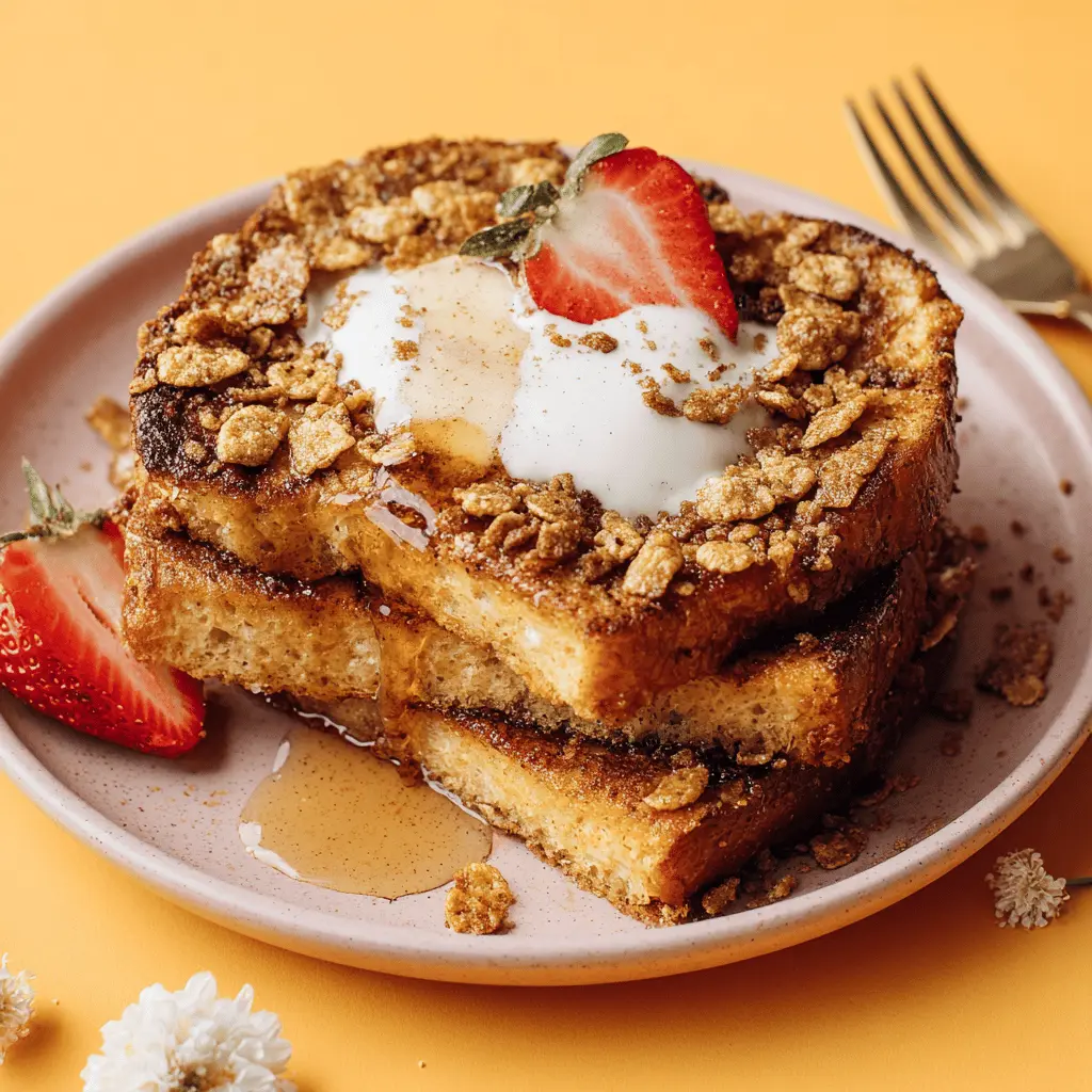 My Childhood Cinnamon Toast Crunch French Toast: Easy & Indulgent Delight