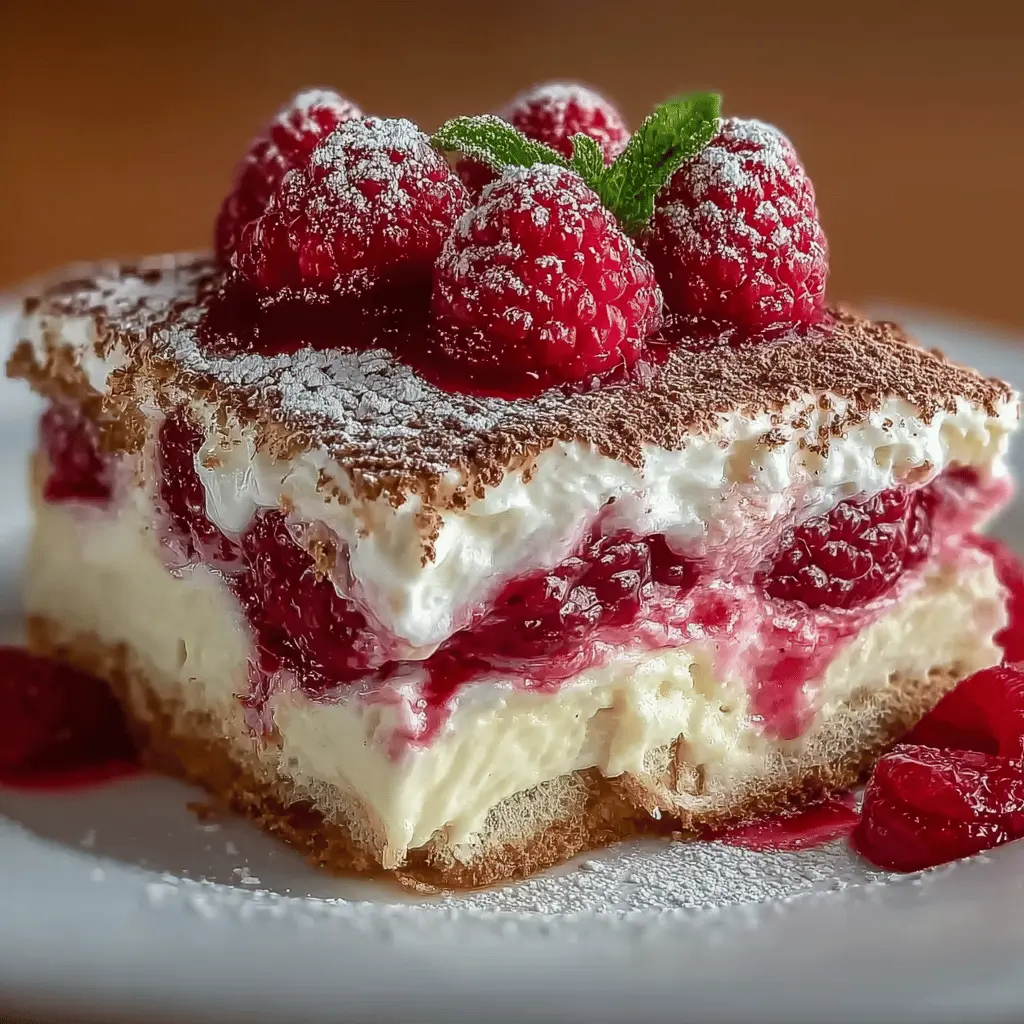 Raspberry Tiramisu: An Indulgent Twist on a Classic Delight