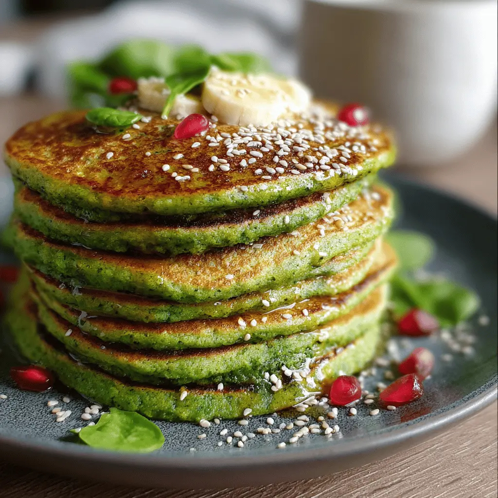 Vegan Spinach Pancakes: The Best Healthy Start to Your Day