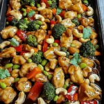 Easy Sheet Pan Cashew Chicken Recipe for Busy Weeknights