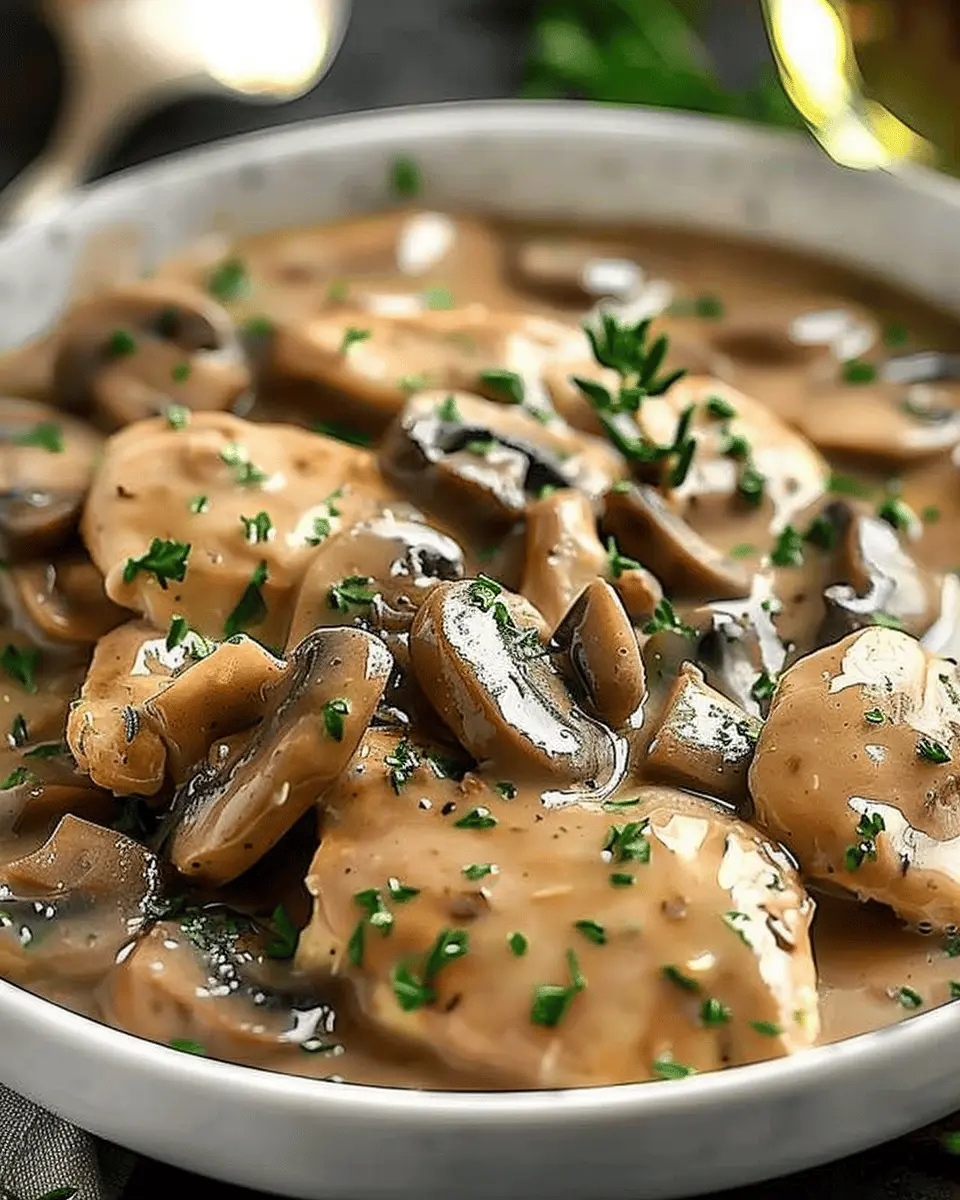 Slow Cooker Mushroom Chicken: Easy Comfort Food Delight