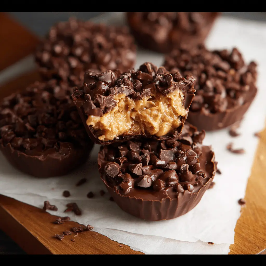 Peanut Butter Crunch Cups: Easy Indulgence for Sweet Lovers