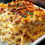 Spicy Southern Cheesy Chicken Spaghetti Casserole