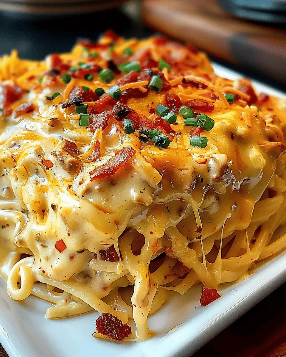 Spicy Southern Cheesy Chicken Spaghetti Casserole Delight