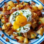 Bacon, Egg, and Potato Hash