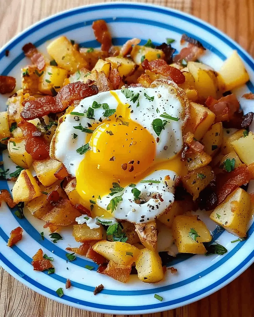 Bacon, Egg, and Potato Hash: A Delicious Twist with Turkey Bacon