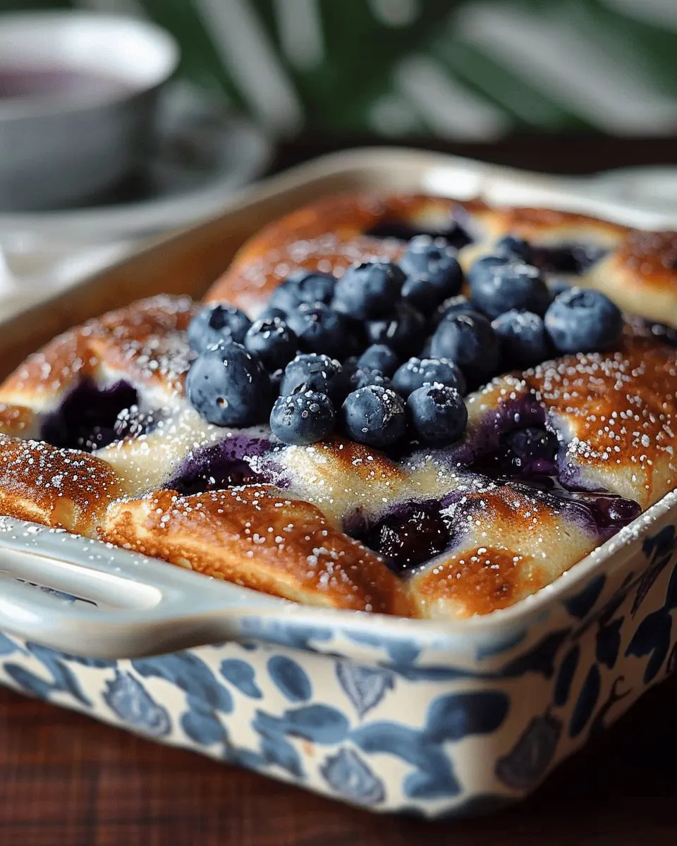Blueberry Buttermilk Pancake Casserole: The Best Breakfast Delight