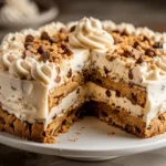 Chocolate Chip Cookie Cake Recipe with Buttercream Frosting