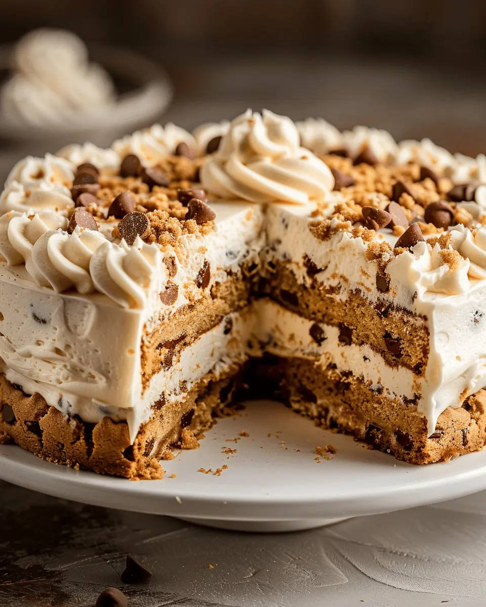 Chocolate Chip Cookie Cake: The Best Buttercream Frosting Recipe