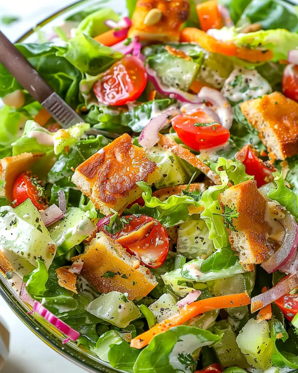Classic House Salad – Quick and Easy Turkey Bacon Delight