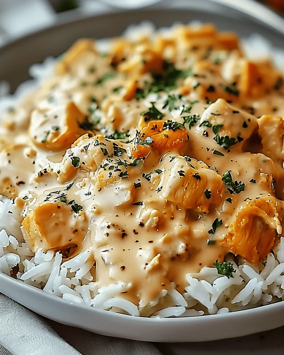 Creamy Smothered Chicken and Rice: A Cozy and Indulgent Dish