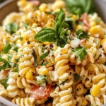 Creamy Street Corn Pasta Salad