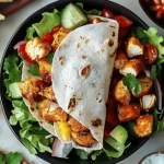 Crispy Chicken Ranch Snack Wrap