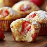 Delightful Fresh Strawberry Muffins