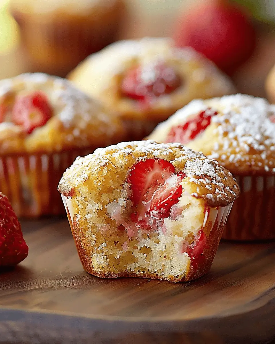 Delightful Fresh Strawberry Muffins: Easy Recipe for Every Baker