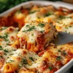 Dump-and-Bake Chicken Parmesan Casserole