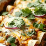 Ground Beef Enchiladas
