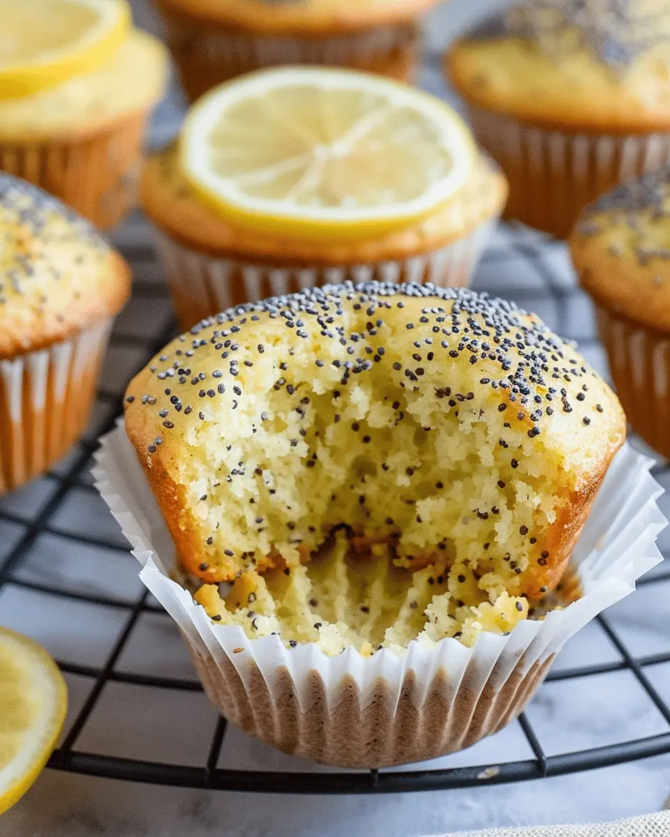 Lemon Poppy Seed Muffins: The Best Light and Zesty Delight