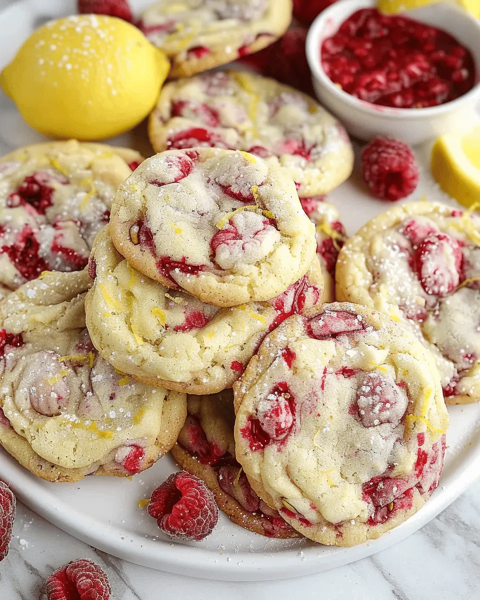 Lemon Raspberry Cookies: Easy Treats for Every Home Baker