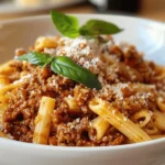 Pasta Bolognese Classic Italian