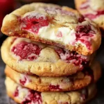 Raspberry Cheesecake Cookies