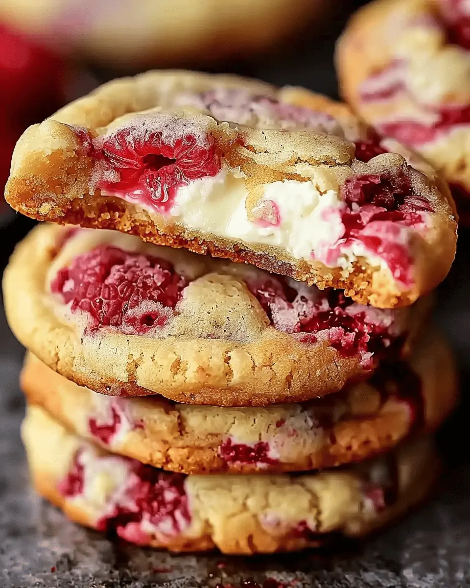 Raspberry Cheesecake Cookies That Are Irresistibly Delicious