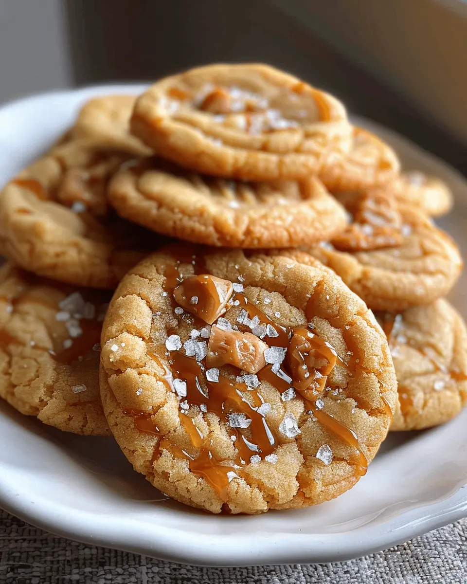 Salted Caramel Cookies: Easy Indulgence for Homemade Delights