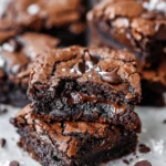 The BEST Fudgy Chewy Brookies