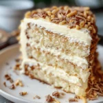 White German Chocolate Cake