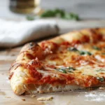 artisan pizza dough- crispy, chewy, bubbly crust