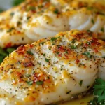 Garlic Parmesan Flounder