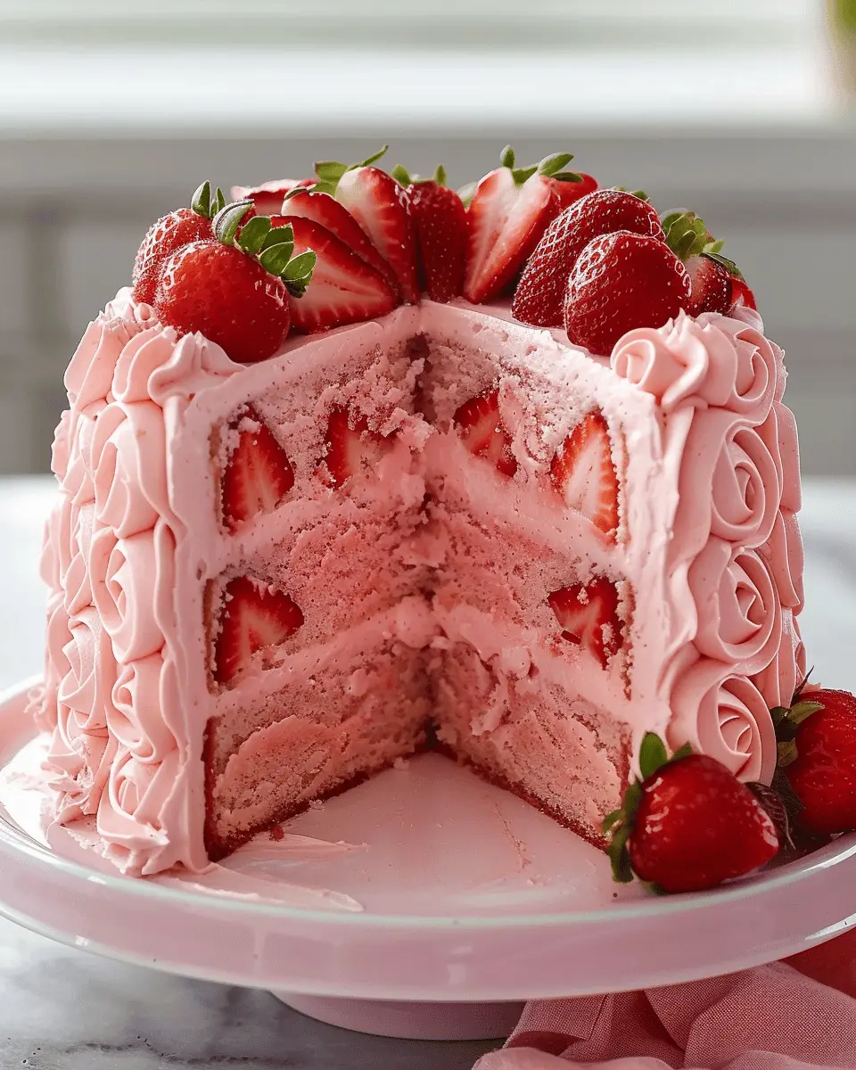 Strawberry Cake Recipe: So Soft and Moist You’ll Love Every Bite