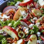 Autumn Harvest Honeycrisp Apple and Feta Salad