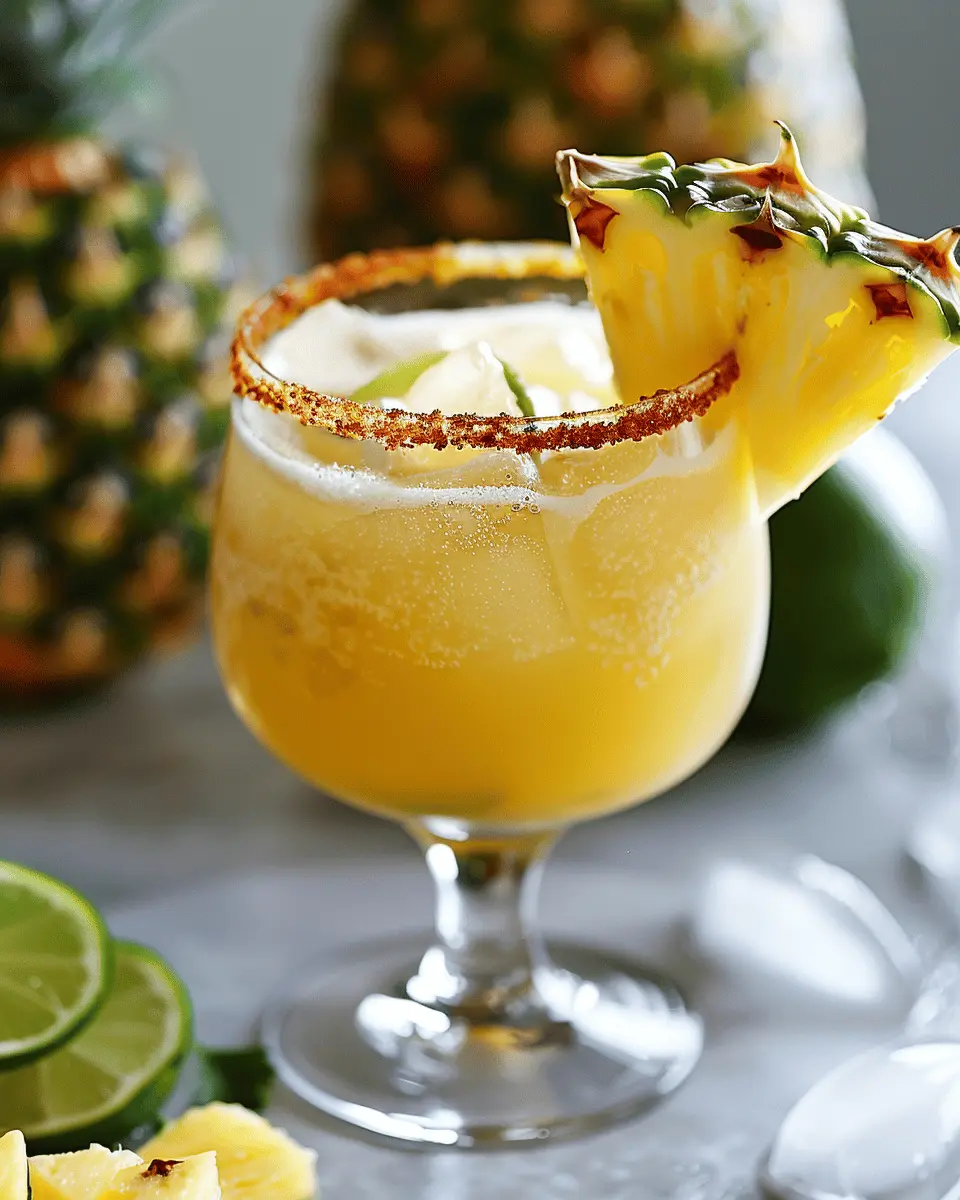 Spicy Pineapple Margarita: The Best Fresh Twist for Summer Sips