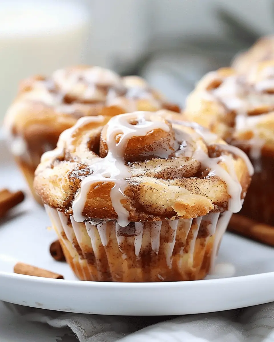 Cinnamon Roll Muffins: Indulge in Easy Homemade Goodness