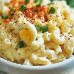 Deviled Egg Macaroni Salad