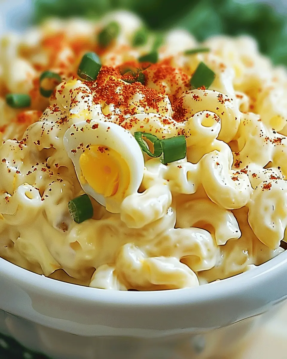 Deviled Egg Macaroni Salad: The Best Creamy Twist on Tradition