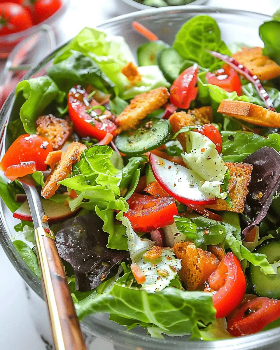 Classic House Salad – Quick and Easy Turkey Bacon Delight