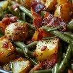 Country Ranch Green Beans ‘and Potatoes with Bacon