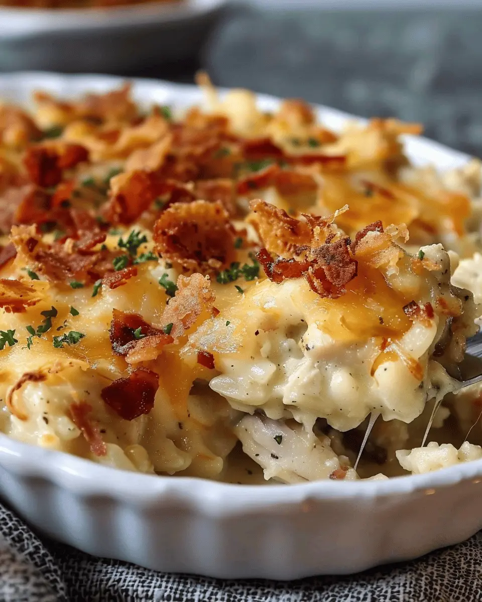 Amazing 25-Minute Crack Chicken Casserole: A Comforting Dinner Delight