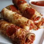 Cheesy Pepperoni Pizza Roll ups With Low Carb Tortillas in 15 Minutes