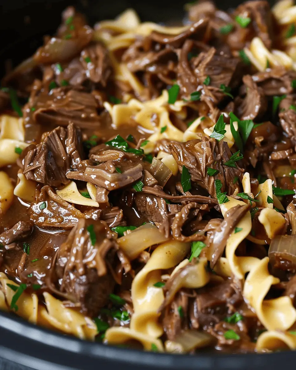 Crock Pot Beef and Noodles: Easy Comfort Food for All Ages