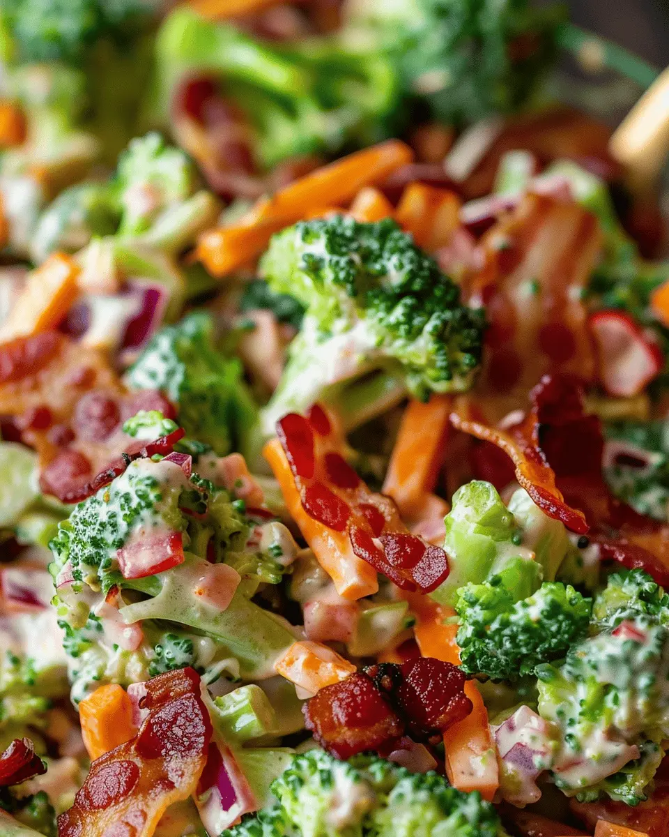 Easy Broccoli Turkey Bacon Salad: A Fresh Healthy Delight