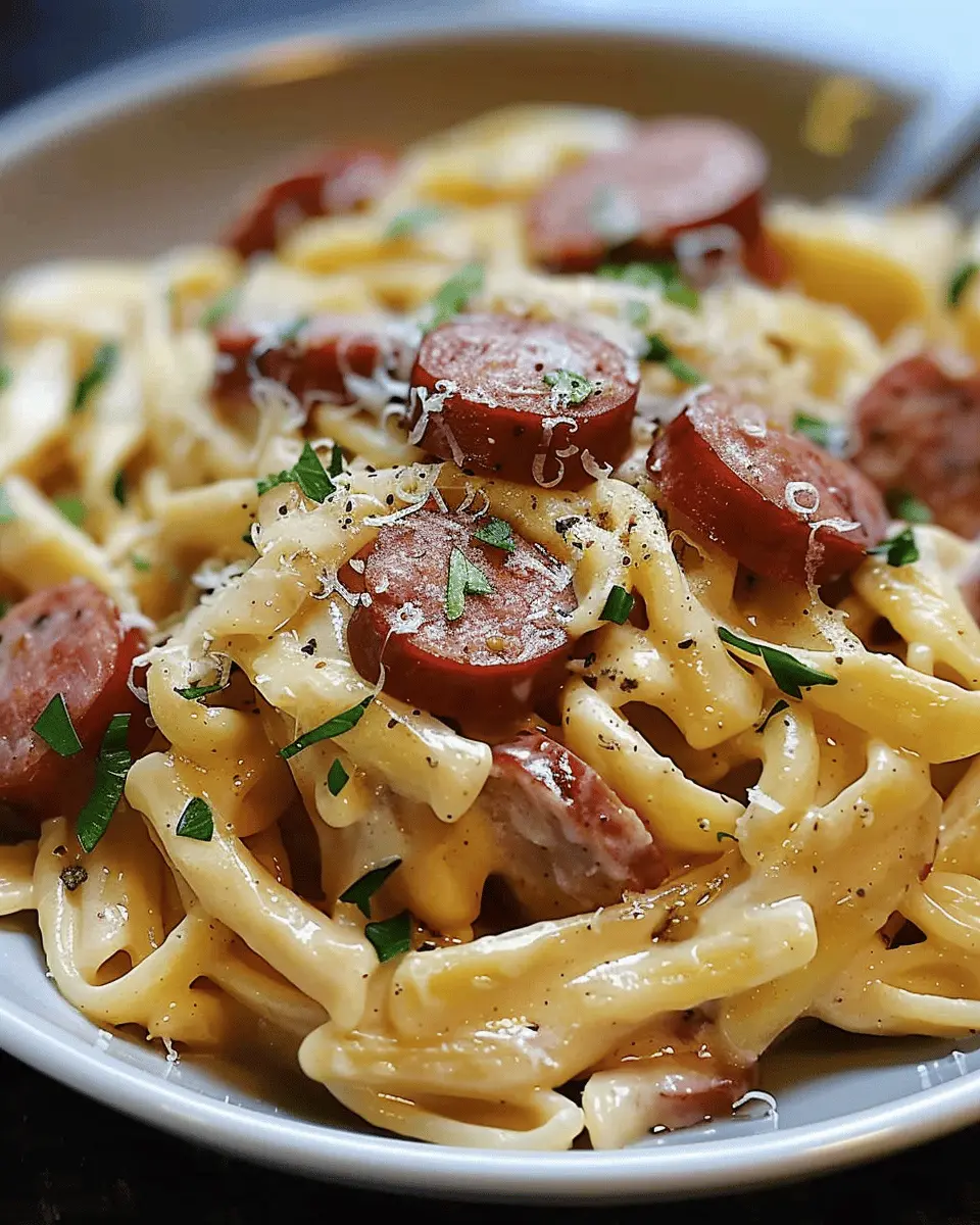Creamy Smoked Sausage Pasta: A Comforting Indulgence at Home