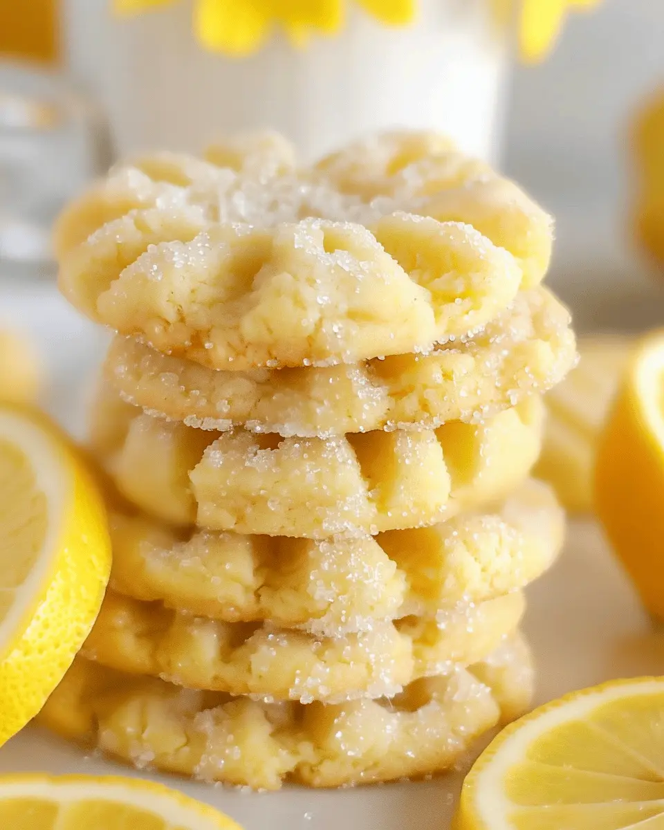 Lemon Sugar Cookies Recipe: Easy Treats for Bright Days