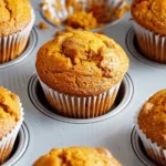 Moist Greek Yogurt Pumpkin Muffins