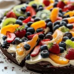 Brownie Fruit Pizza