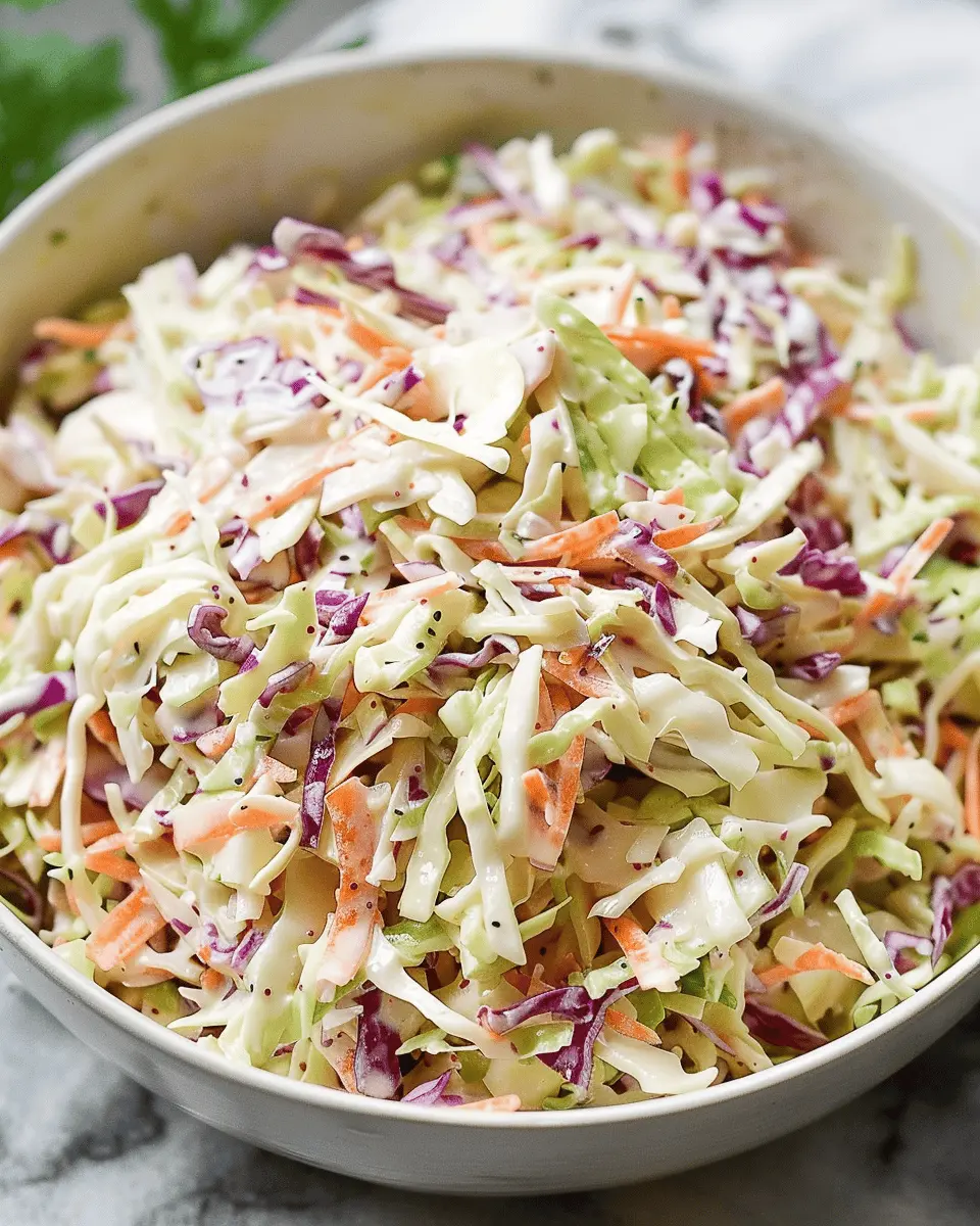 Best Coleslaw Recipe with Turkey Bacon for a Crisp, Fresh Twist