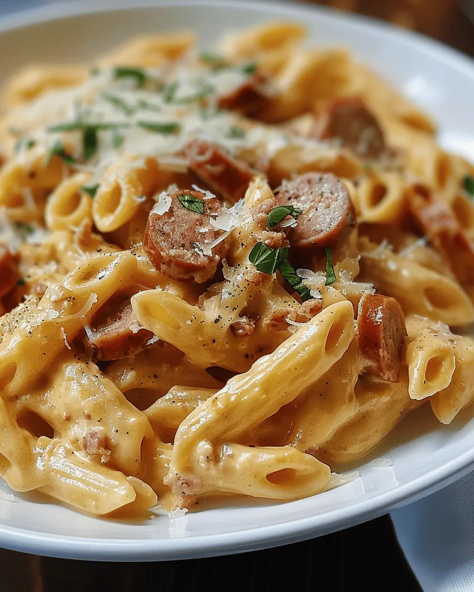 Creamy Smoked Sausage Pasta: An Indulgent Comfort Dish to Savor