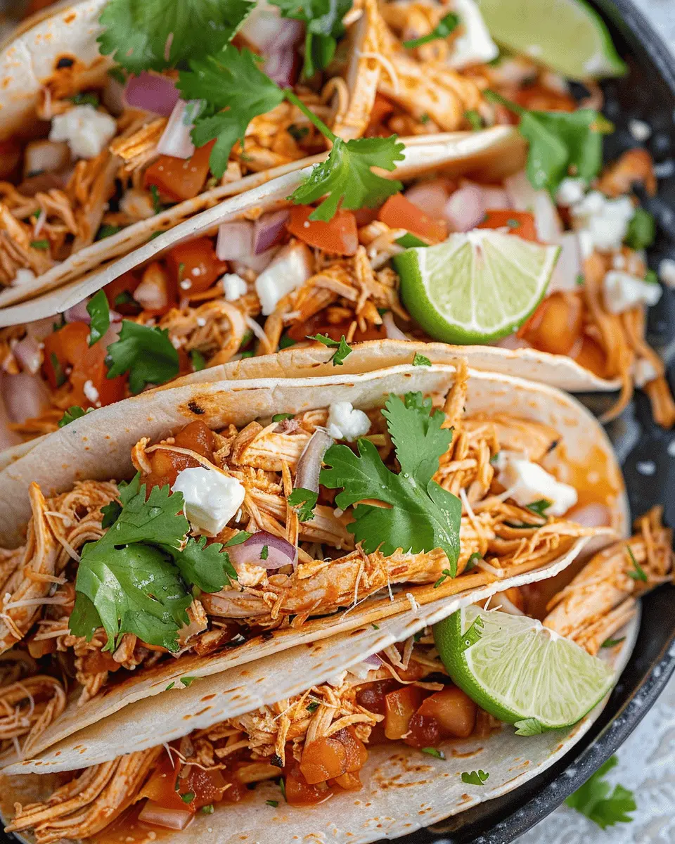 Crockpot Chicken Tacos: Easy, Flavorful Delight for Everyone